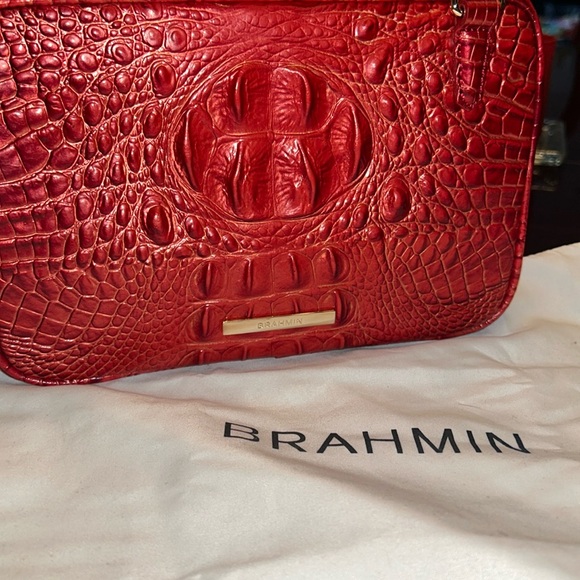 Brahmin Bags Nwt Red Brahmin Cross Body Poshmark